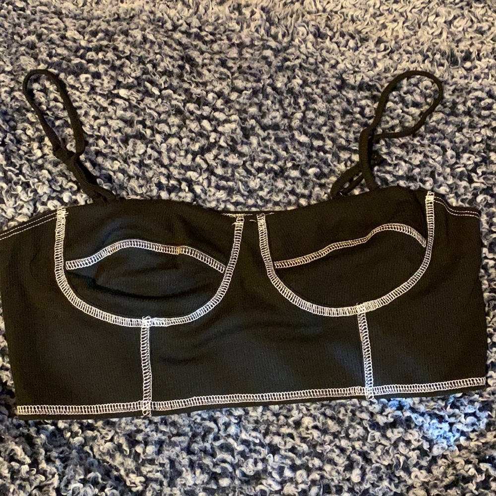 stitch crop top